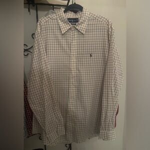 Polo Ralph Lauren Vintage Men’s Long Sleeve Button Down Shirt Size XL